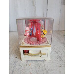 Lady Mate AS IS music jewelry box swing motion Xmas decor‎ unique